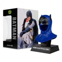 McFarlane Batman Cowl 1/3. DC Direct. Batman 1966 -Ventas PIXELATOY batman cowl 13 dc direct batman 1966 6