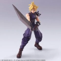 Square Enix Cloud Strife. Bring Arts. Final Fantasy VII -Ventas PIXELATOY cloud strife bring arts final fantasy vii 3