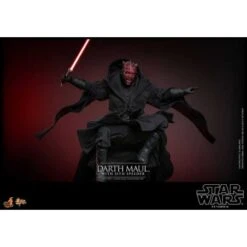 Hot Toys Darth Maul With Sith Speeder. Movie Masterpiece 1/6. Star Wars. -Ventas PIXELATOY darth maul with sith speeder movie masterpiece 16 star wars 14