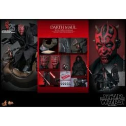 Hot Toys Darth Maul With Sith Speeder. Movie Masterpiece 1/6. Star Wars. -Ventas PIXELATOY darth maul with sith speeder movie masterpiece 16 star wars 3