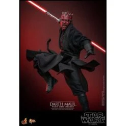 Hot Toys Darth Maul With Sith Speeder. Movie Masterpiece 1/6. Star Wars. -Ventas PIXELATOY darth maul with sith speeder movie masterpiece 16 star wars 9