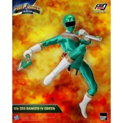 ThreeZero Green Ranger IV FigZero 1/6. Power Rangers Zeo. -Ventas PIXELATOY green ranger iv figzero 16 power rangers zeo 1