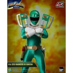 ThreeZero Green Ranger IV FigZero 1/6. Power Rangers Zeo. -Ventas PIXELATOY green ranger iv figzero 16 power rangers zeo 2