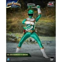 ThreeZero Green Ranger IV FigZero 1/6. Power Rangers Zeo. -Ventas PIXELATOY green ranger iv figzero 16 power rangers zeo 8