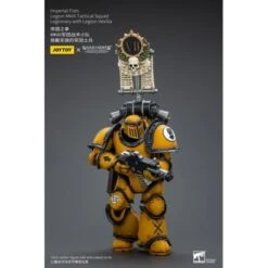 Imperial Fists Legion MkIII Tactical Squad Legionary With Legion Vexilla. Warhammer: The Horus Heresy