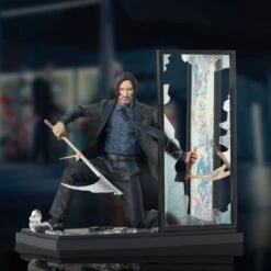 Diamond Select John Wick (Stained Glass). Gallery Diorama. John Wick 4