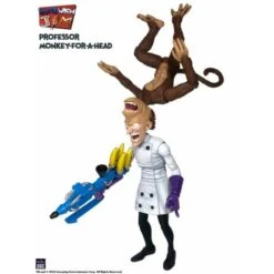 Professor Monkey-For-A-Head 1/12. Earthworm Jim Wave 1.