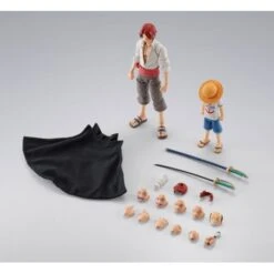 Shanks & Monkey D. Luffy Childhood Ver. SH Figuarts. One Piece -Ventas PIXELATOY shanks monkey d luffy childhood ver sh figuarts one piece 2