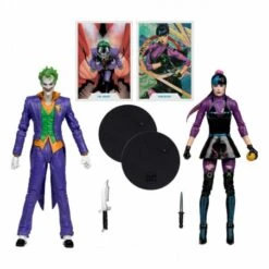 McFarlane The Joker & Punchline. DC Multiverse -Ventas PIXELATOY the joker punchline dc multiverse 3