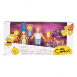 JAKKS PACIFIC The Simpsons Family Mini Figure Set (6 Cm)