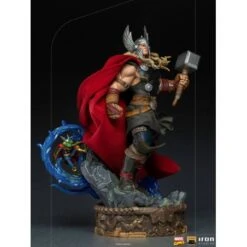 Thor Unleashed 1/10. Deluxe Art Scale Statue. Marvel Comics -Ventas PIXELATOY thor unleashed 110 deluxe art scale statue marvel comics 4